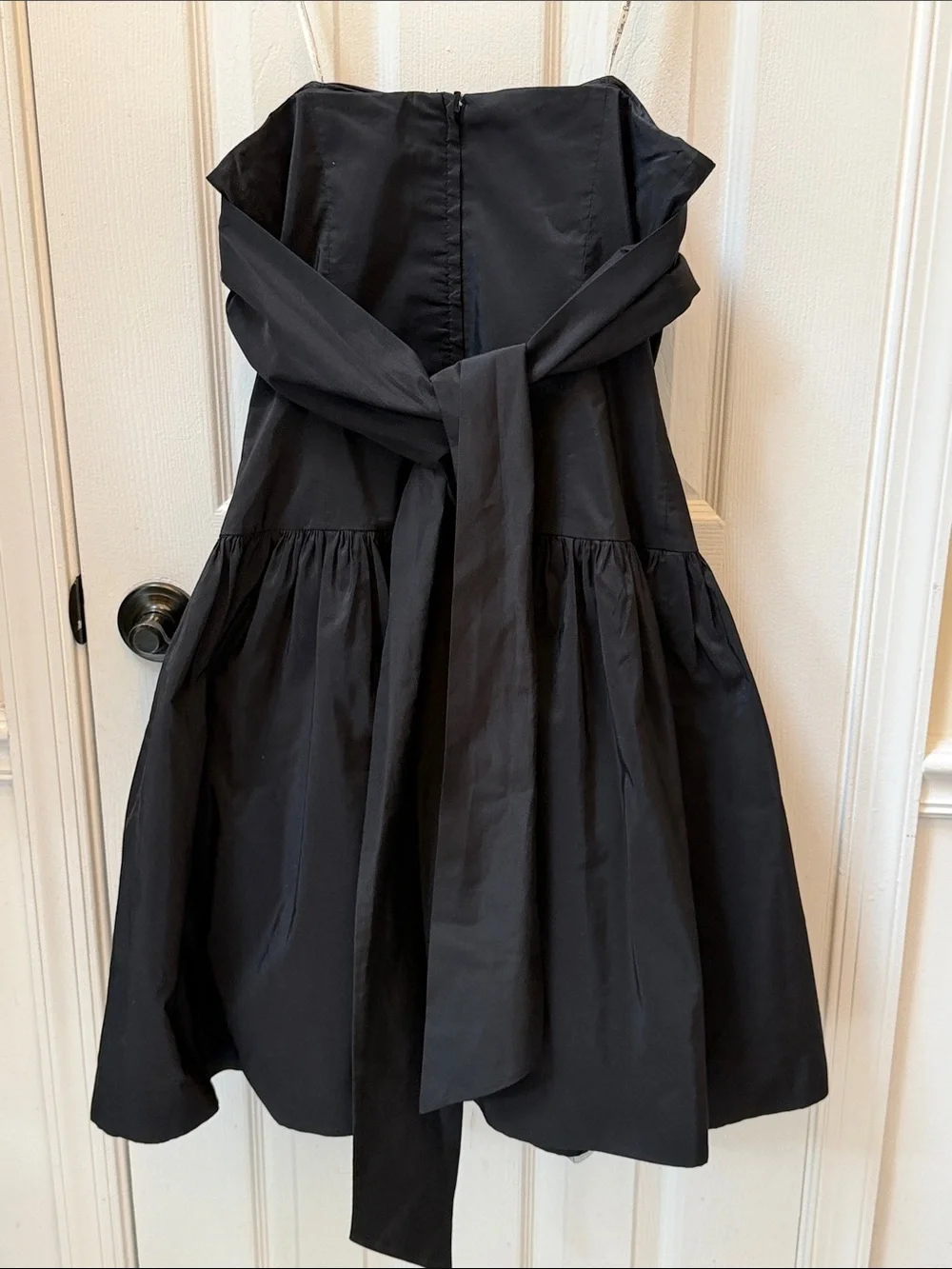 Lilly Pulitzer Silk-blend Women’s Black Strapless Cocktail Dress - Picture 3 of 7